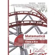 Matematica. Probleme si exercitii. Teste. Clasa a 10-a. Semestrul 1. Servicii, resurse, tehnic de Marius Burtea