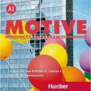 Motive A1 Audio-CDs zum Kursbuch Lektion 1–8 Kompaktkurs DaF de Wilfried Krenn