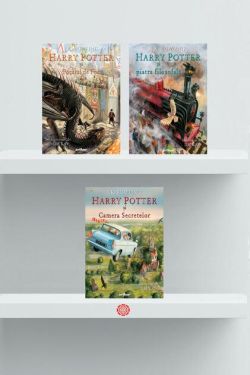 Pachet Harry Potter | Ediție ilustrată (Incomplet)