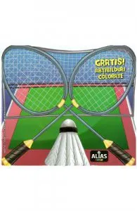 Badminton. Abtibilduri colorate