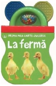 Bebe invata. La ferma. Carte cu jucarie