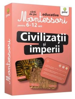Civilizații și imperii. Cărți de joc Montessori pentru 6-12 ani