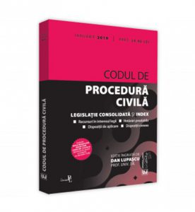 Codul de procedura civila, Ianuarie 2019