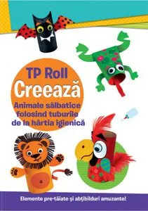Creeaza animale salbatice folosind tuburile de la hartia igienica