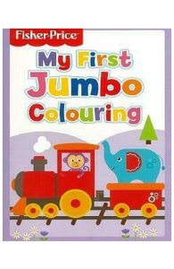 Fisher Price. Carte de colorat Jumbo