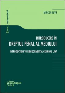 Introducere in dreptul penal al mediului