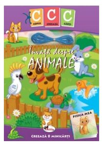 Învață despre animale. Copiii creează cărți
