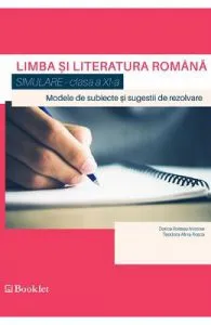 Limba si literatura romana. Simulare