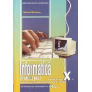 Manual informatica clasa a 10-a. Real, intensiv informatica