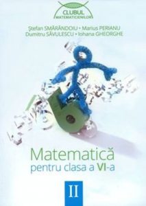 Matematica pentru clasa a VI-a, Semestrul 2 - Editia 2014