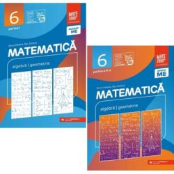 Pachet Consolidare 2024 clasa a 6-a. Matematica. Algebra, geometrie (partea 1 si partea a 2-a)