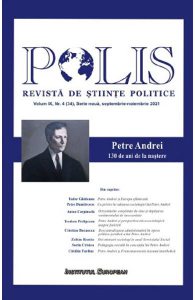 Polis Vol.9 Nr.4 (34) Serie noua septembrie-nioembrie 2021. Revista de stiinte politice