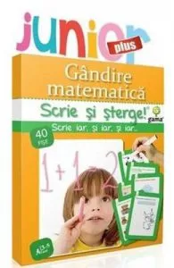 Scrie si sterge de Gandire matematica 3-5 ani