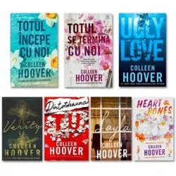 Seria Colleen Hoover: Totul incepe cu noi, Totul se termina cu noi, Ugly Love, Verity, Dintotdeauna tu, Layla, Heart Bones de Colleen Hoover