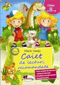 Caiet de lecturi recomandate, clasa a II-a