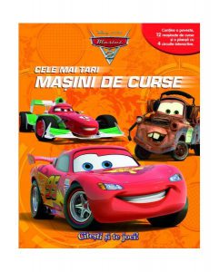 Disney. Cele mai tari mașini de curse. Mașini 2. Citești și te joci! (12 figurine)