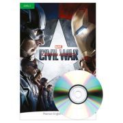 English Readers Level 3. Marvel Captain America. Civil War Book   CD