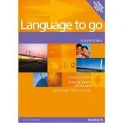 Language to go Elementary Students' Book with Phrasebook de Simon le Maistre