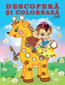 Animale salbatice. Descopera si coloreaza