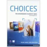 Choices Pre-Intermediate Students' Book and PIN Code Pack Paperback de Michael Harris