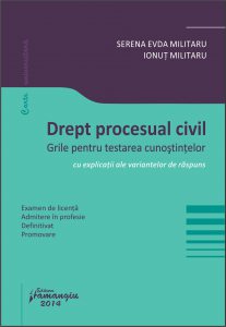 Drept procesual civil. Grile pentru testarea cunostintelor