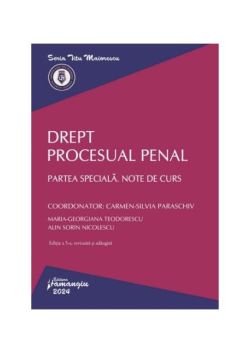 Drept procesual penal. Partea specială. Note de curs