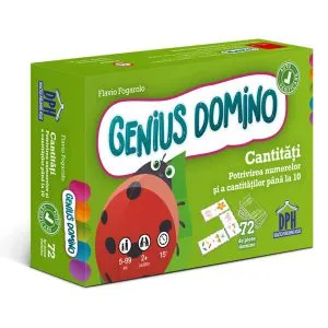 Genius domino: Cantități - Potrivirea numerelor și a cantităților până la 10 de Flavio Fogarolo