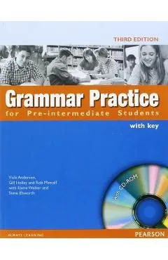 Grammar Practice for Pre-Intermediate Students Book with Key Pack de Steve Elsworth