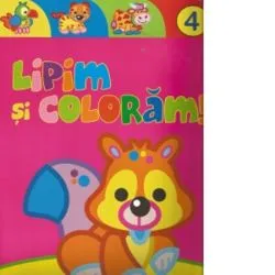Lipim si coloram! Numarul 4