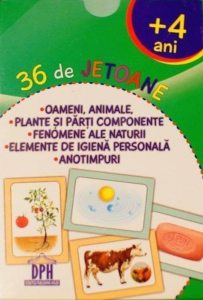 36 de jetoane. Oameni, animale