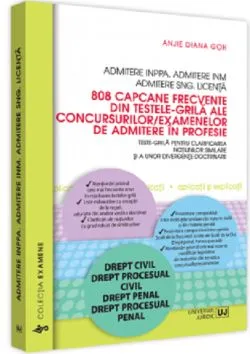 Admitere INPPA. Admitere INM. Admitere SNG. Licenta de Anjie Diana Goh