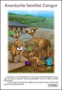 Aventurile familiei Cangur. Carte uriasa, clasa pregatitoare, semestrul al II-lea