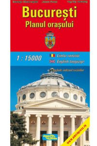 Bucuresti - Harta plianta - planul orasului