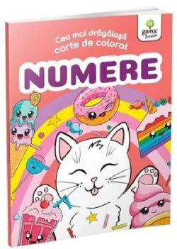 Cea mai drăgălașă carte de colorat. Numere
