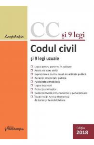 Codul civil si 9 legi uzuale Ed.2018