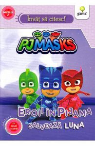 Eroii in Pijama salveaza luna. Invat sa citesc. Nivelul 2