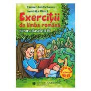 Exercitii de limba romana pentru clasele 2-4