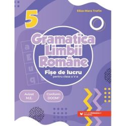 Gramatica limbii romane. Fise de lucru pentru clasa a 5-a