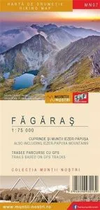 Harta de drumetie- Fagaras