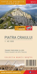 Harta de drumetie- Muntii Piatra Craiului