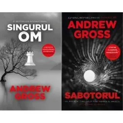 Pachet format din 2 titluri Singurul om, Sabotorul de Andrew Gross