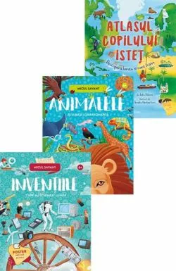 Pachet Micul savant   Atlasul copilului istet de Julia Adams