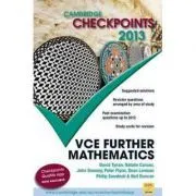 Cambridge Checkpoints VCE Further Mathematics 2013 de Neil Duncan