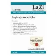 Legislatia societatilor Act. 21. 02. 2018 de Smaranda Angheni
