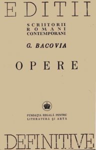 Opere - Editii definitive