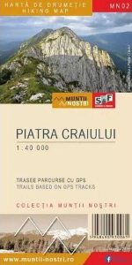 Piatra Craiului. Hartă de drumeție - Munții noștri