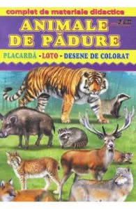 Animale de padure de Desene de colorat