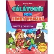 Calatorie prin limba romana. Clasa a 3-a Auxiliar de exercitii pentru limba romana de Adeluta Rosu