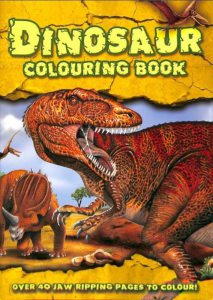 Carte de colorat - Dino