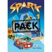 Curs limba engleza Spark 1 Monstertrackers Pachetul elevului cu iebook de Jenny Dooley